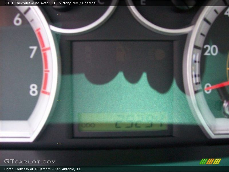 Victory Red / Charcoal 2011 Chevrolet Aveo Aveo5 LT