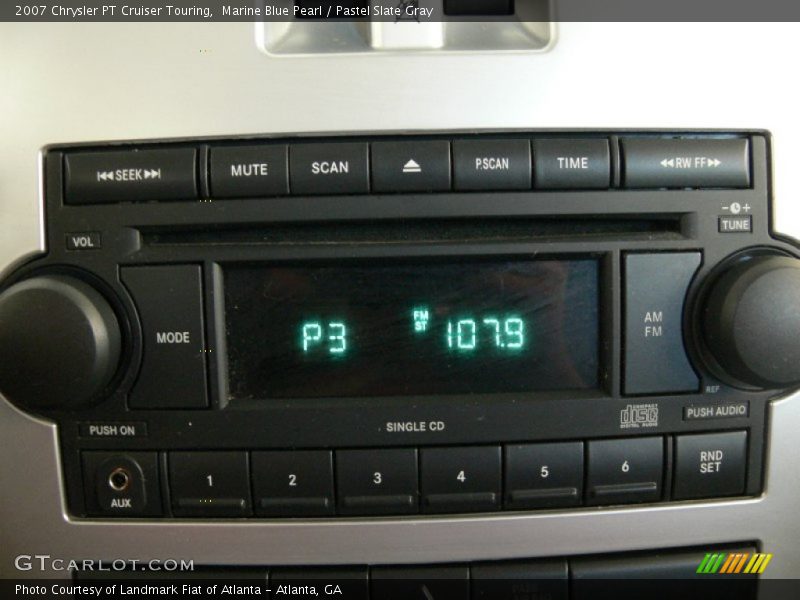 Marine Blue Pearl / Pastel Slate Gray 2007 Chrysler PT Cruiser Touring