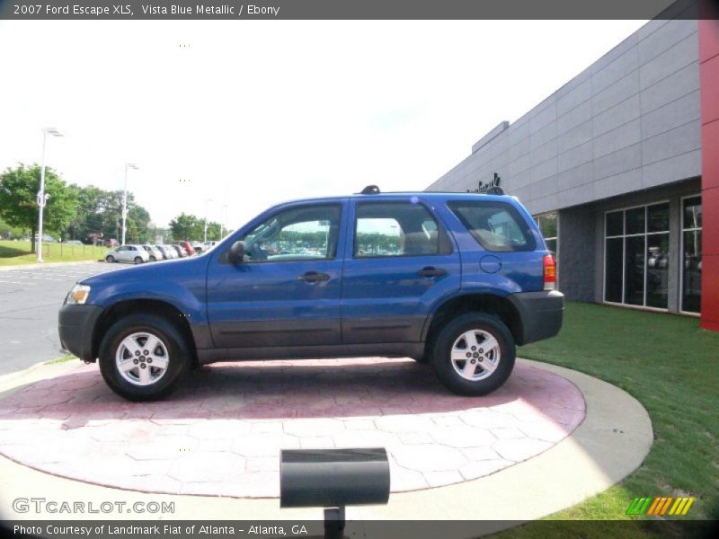 Vista Blue Metallic / Ebony 2007 Ford Escape XLS
