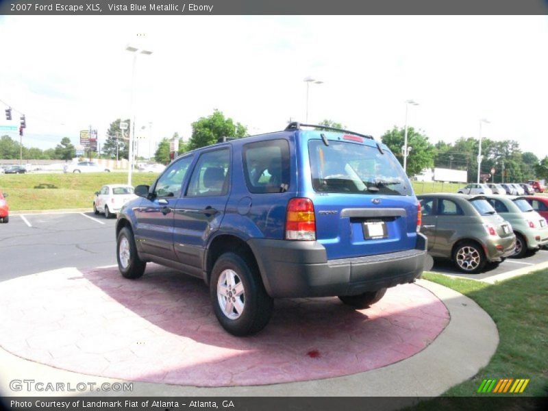 Vista Blue Metallic / Ebony 2007 Ford Escape XLS