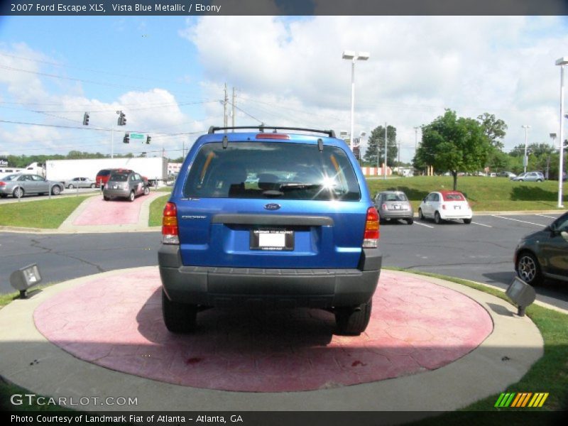Vista Blue Metallic / Ebony 2007 Ford Escape XLS