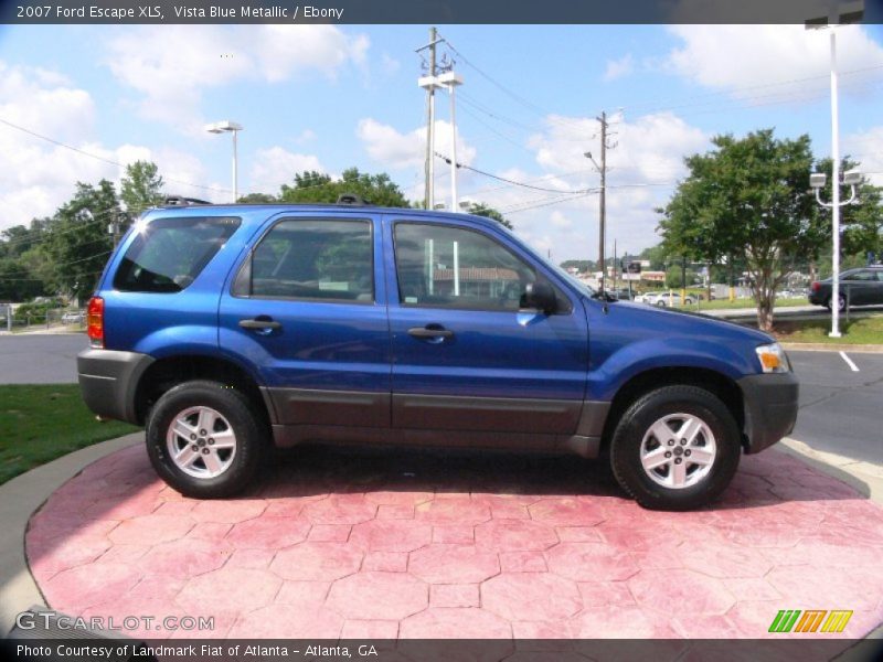 Vista Blue Metallic / Ebony 2007 Ford Escape XLS