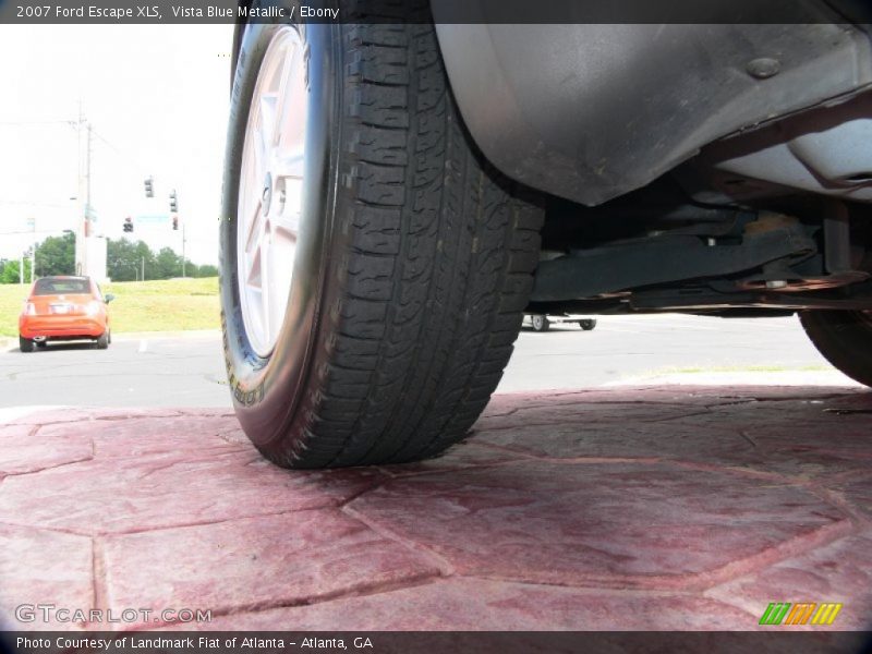 Vista Blue Metallic / Ebony 2007 Ford Escape XLS