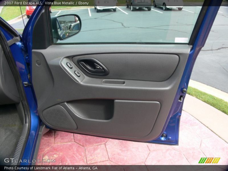 Vista Blue Metallic / Ebony 2007 Ford Escape XLS