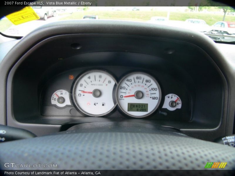 Vista Blue Metallic / Ebony 2007 Ford Escape XLS