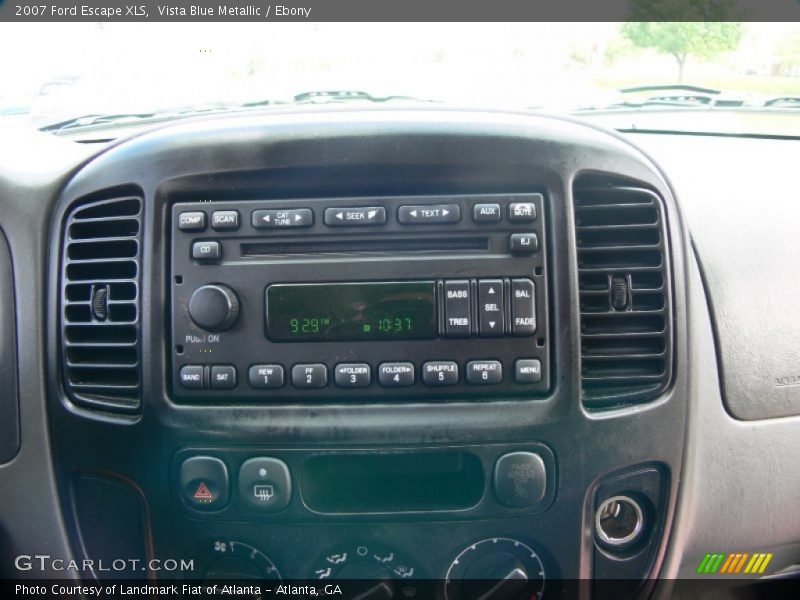 Vista Blue Metallic / Ebony 2007 Ford Escape XLS