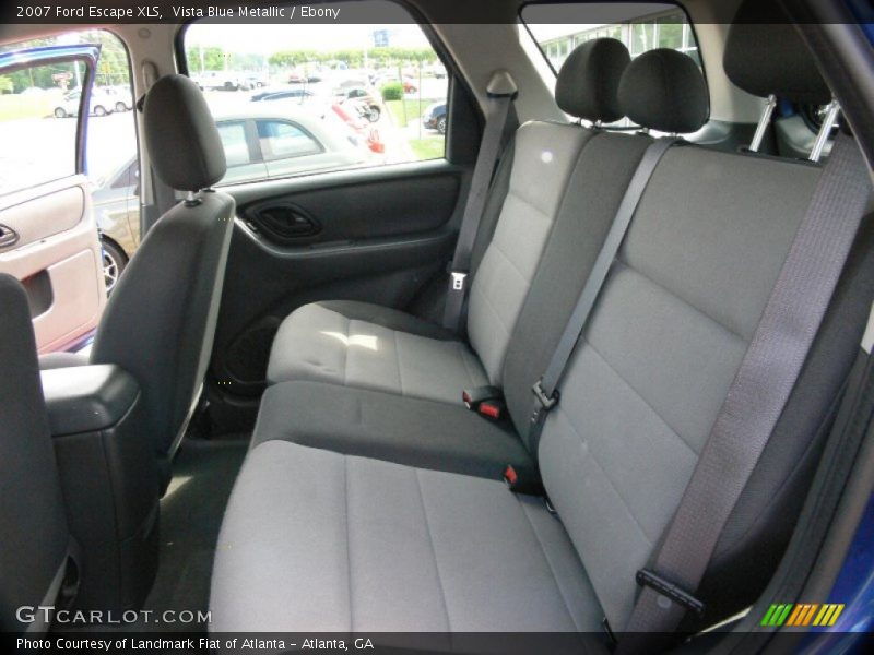 Vista Blue Metallic / Ebony 2007 Ford Escape XLS