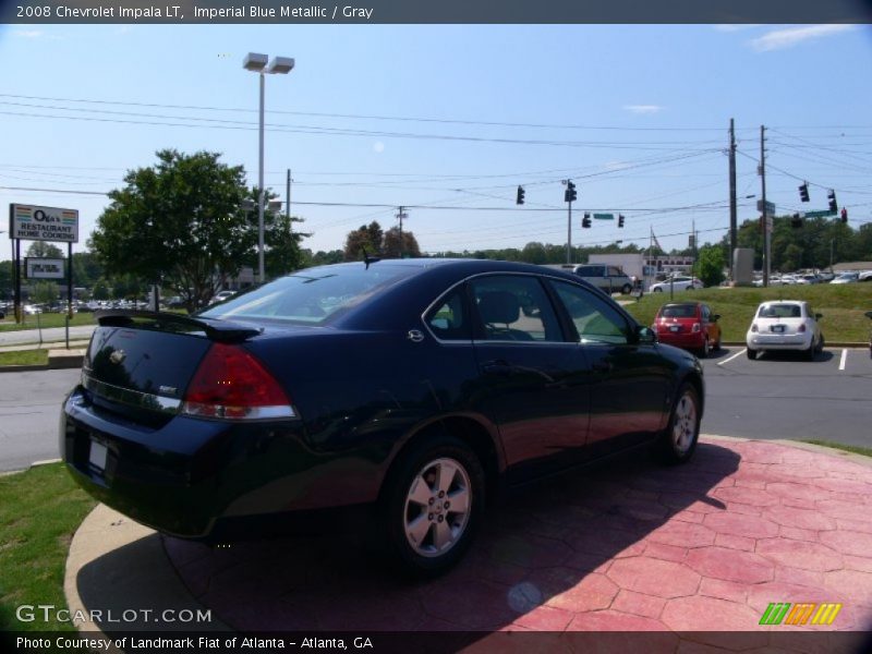 Imperial Blue Metallic / Gray 2008 Chevrolet Impala LT