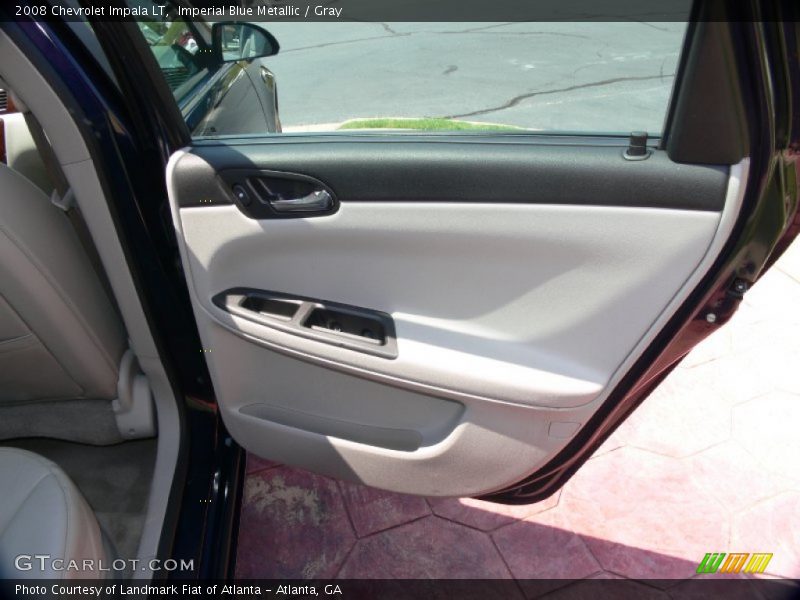 Imperial Blue Metallic / Gray 2008 Chevrolet Impala LT
