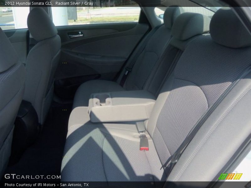 Radiant Silver / Gray 2012 Hyundai Sonata GLS