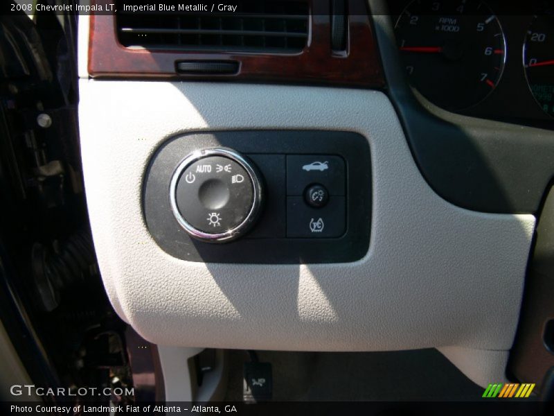 Imperial Blue Metallic / Gray 2008 Chevrolet Impala LT