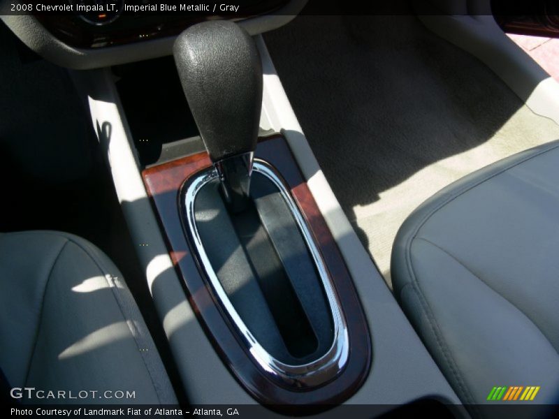 Imperial Blue Metallic / Gray 2008 Chevrolet Impala LT