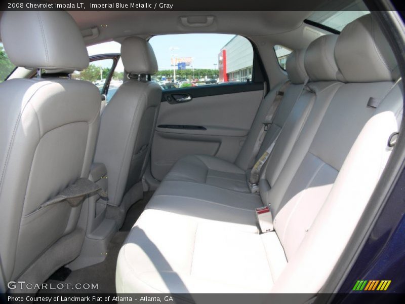 Imperial Blue Metallic / Gray 2008 Chevrolet Impala LT