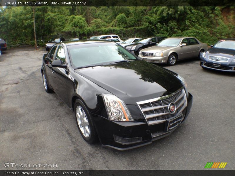 Black Raven / Ebony 2009 Cadillac CTS Sedan