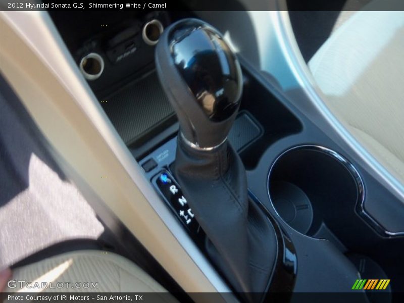 Shimmering White / Camel 2012 Hyundai Sonata GLS