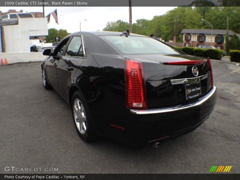 Black Raven / Ebony 2009 Cadillac CTS Sedan