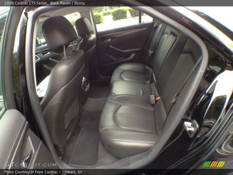 Black Raven / Ebony 2009 Cadillac CTS Sedan