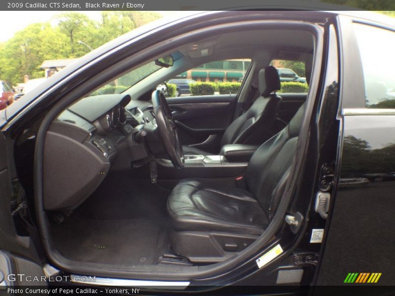 Black Raven / Ebony 2009 Cadillac CTS Sedan