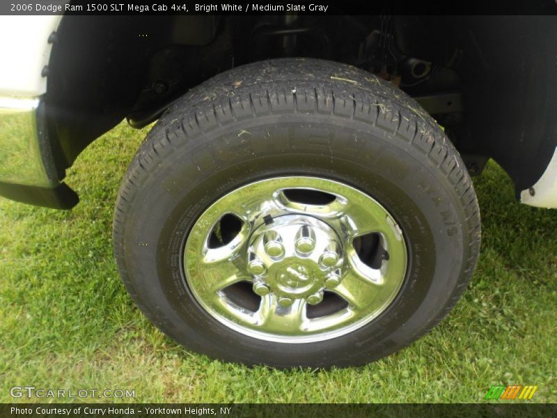 Bright White / Medium Slate Gray 2006 Dodge Ram 1500 SLT Mega Cab 4x4