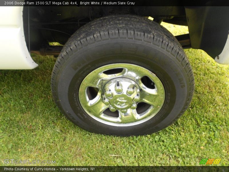 Bright White / Medium Slate Gray 2006 Dodge Ram 1500 SLT Mega Cab 4x4