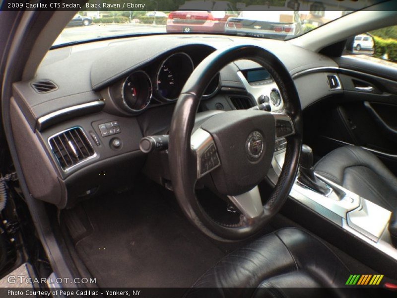 Black Raven / Ebony 2009 Cadillac CTS Sedan