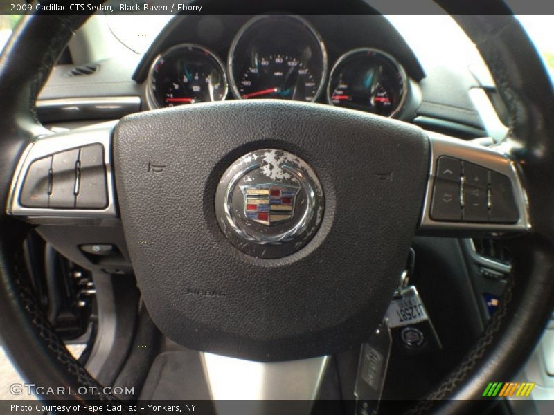 Black Raven / Ebony 2009 Cadillac CTS Sedan