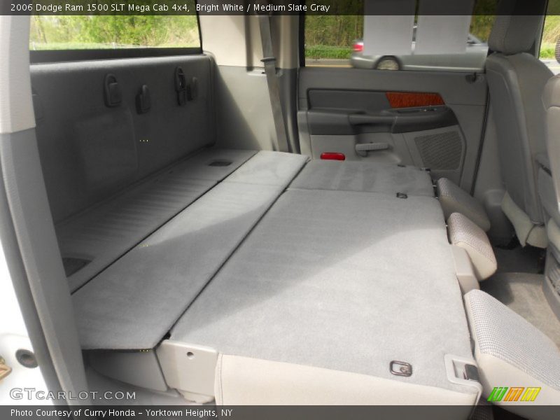 Bright White / Medium Slate Gray 2006 Dodge Ram 1500 SLT Mega Cab 4x4