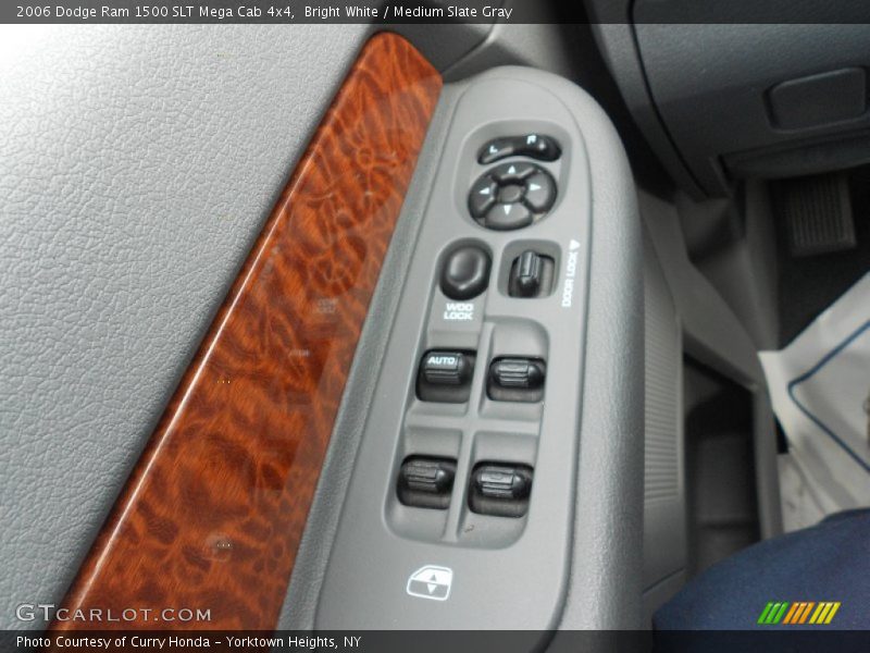 Bright White / Medium Slate Gray 2006 Dodge Ram 1500 SLT Mega Cab 4x4