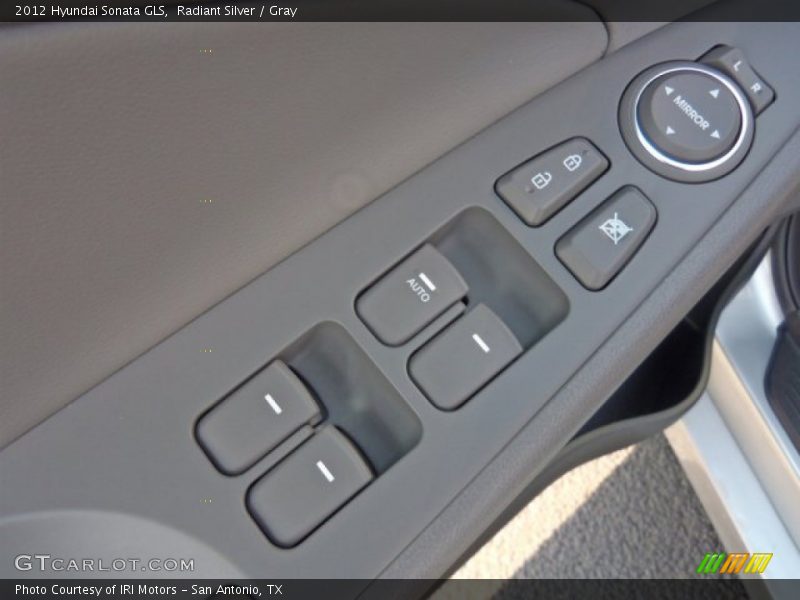 Radiant Silver / Gray 2012 Hyundai Sonata GLS