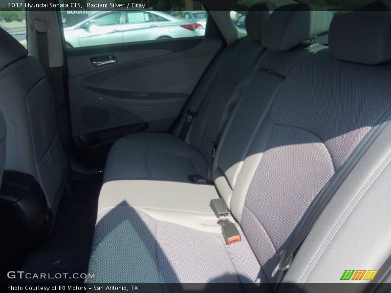 Radiant Silver / Gray 2012 Hyundai Sonata GLS