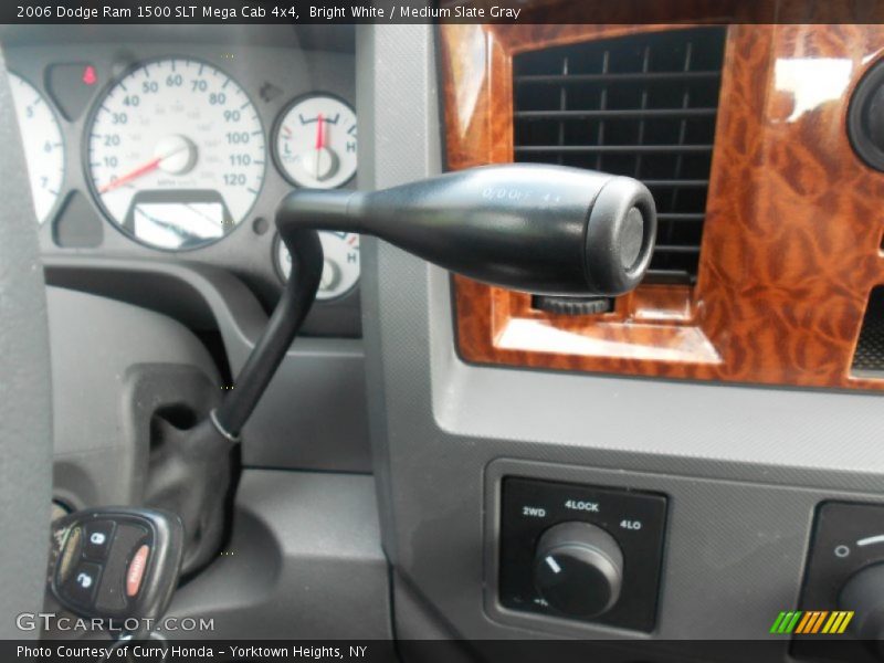 Bright White / Medium Slate Gray 2006 Dodge Ram 1500 SLT Mega Cab 4x4