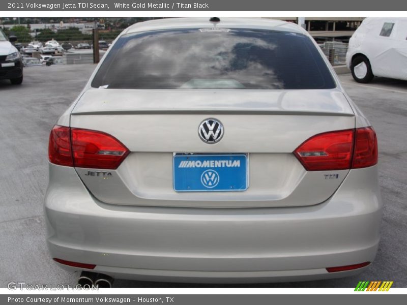 White Gold Metallic / Titan Black 2011 Volkswagen Jetta TDI Sedan