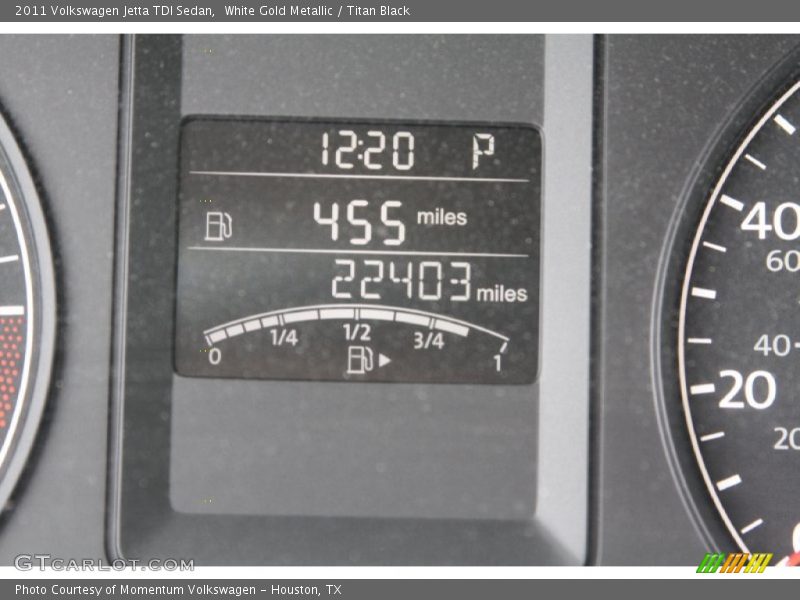 White Gold Metallic / Titan Black 2011 Volkswagen Jetta TDI Sedan