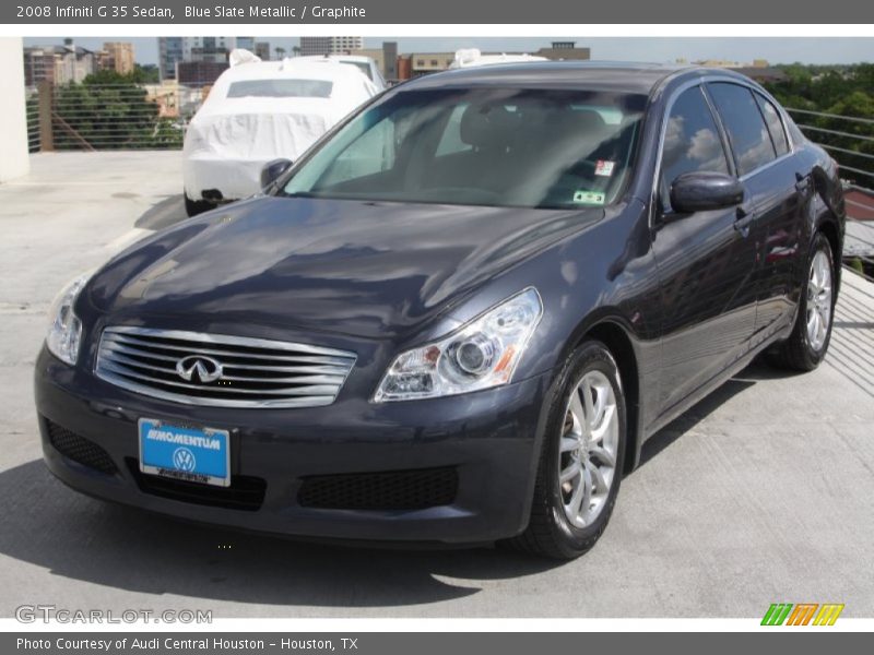 Blue Slate Metallic / Graphite 2008 Infiniti G 35 Sedan