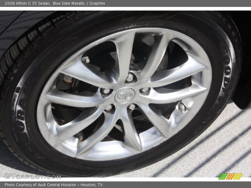 Blue Slate Metallic / Graphite 2008 Infiniti G 35 Sedan