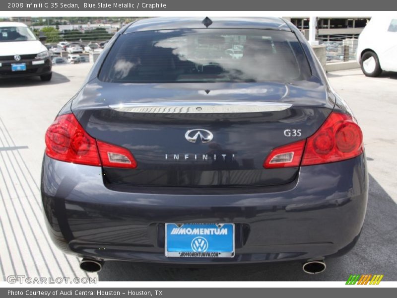 Blue Slate Metallic / Graphite 2008 Infiniti G 35 Sedan