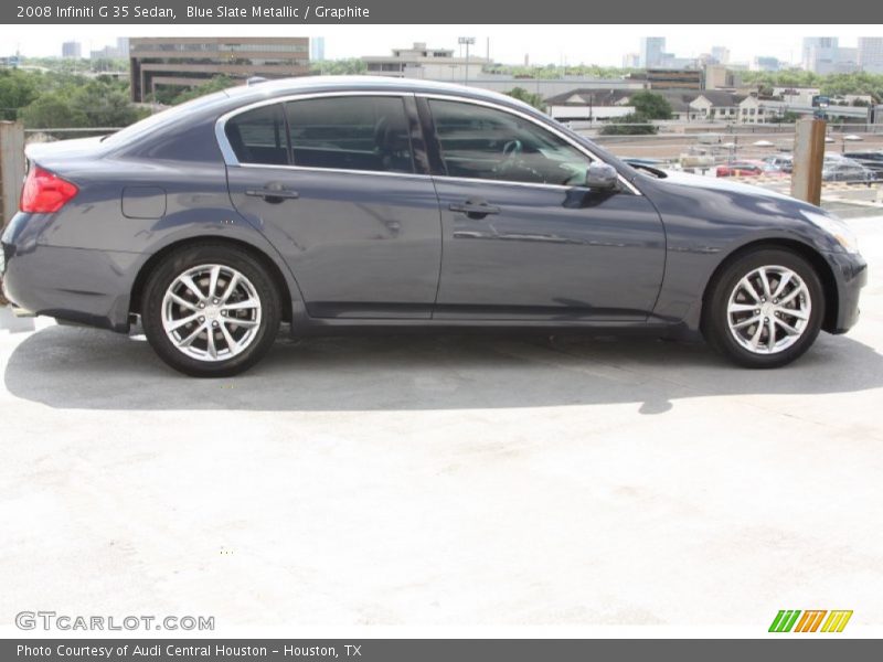 Blue Slate Metallic / Graphite 2008 Infiniti G 35 Sedan