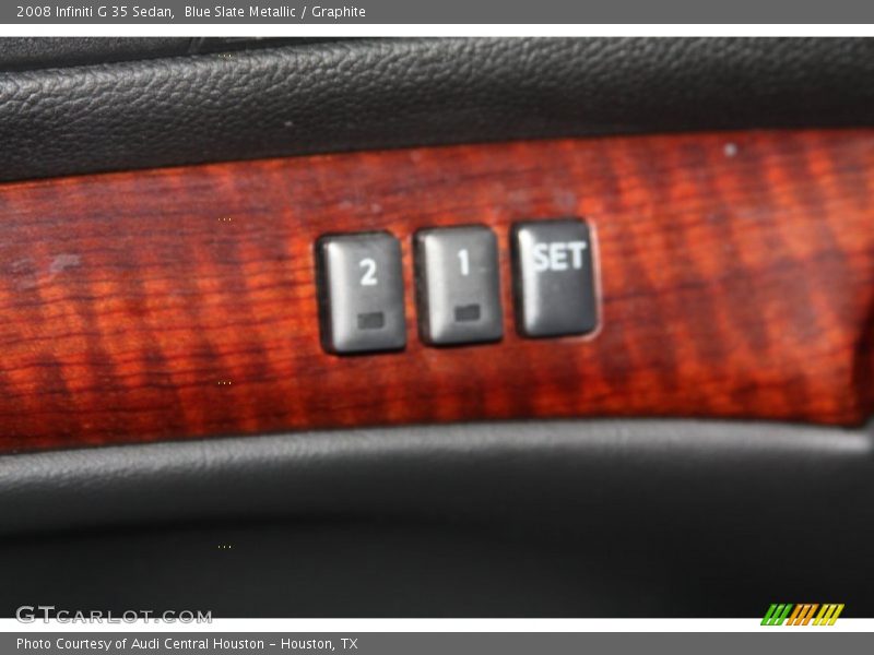 Blue Slate Metallic / Graphite 2008 Infiniti G 35 Sedan