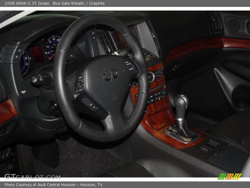 Blue Slate Metallic / Graphite 2008 Infiniti G 35 Sedan
