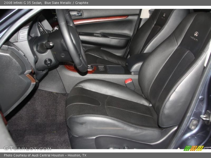 Blue Slate Metallic / Graphite 2008 Infiniti G 35 Sedan