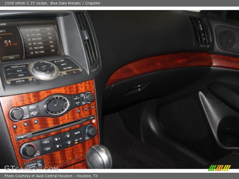 Blue Slate Metallic / Graphite 2008 Infiniti G 35 Sedan