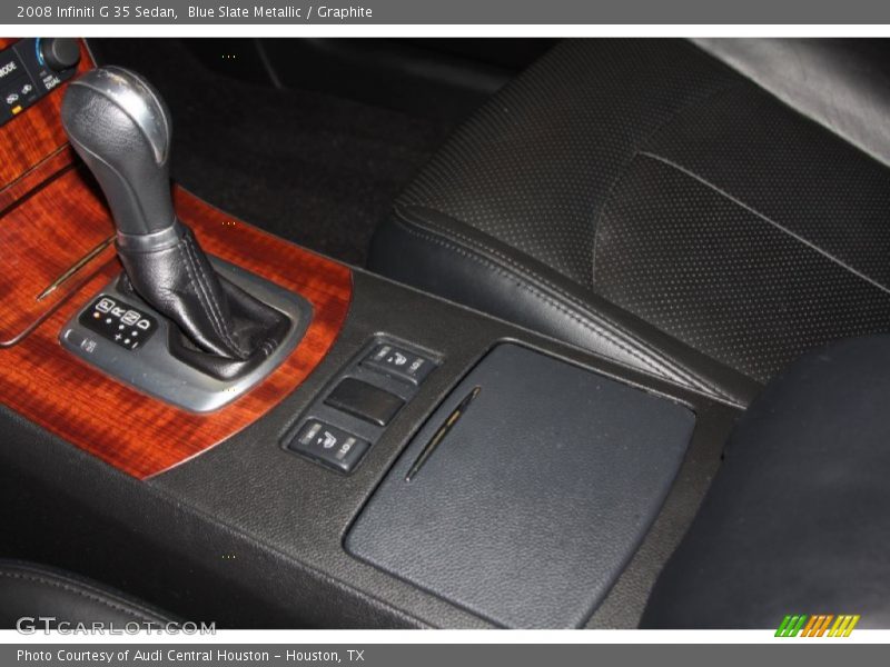 Blue Slate Metallic / Graphite 2008 Infiniti G 35 Sedan
