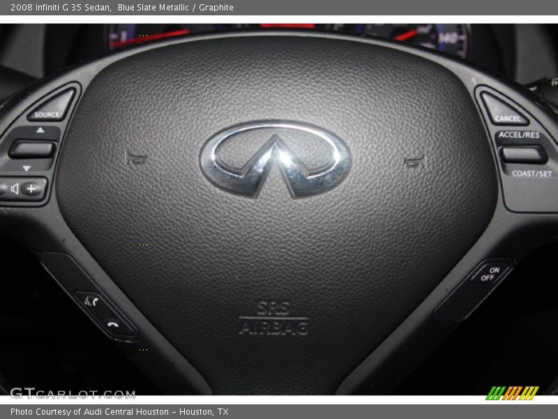 Blue Slate Metallic / Graphite 2008 Infiniti G 35 Sedan