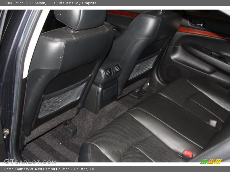 Blue Slate Metallic / Graphite 2008 Infiniti G 35 Sedan