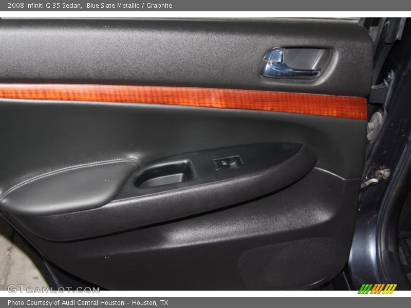 Blue Slate Metallic / Graphite 2008 Infiniti G 35 Sedan