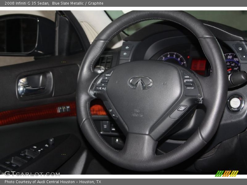 Blue Slate Metallic / Graphite 2008 Infiniti G 35 Sedan