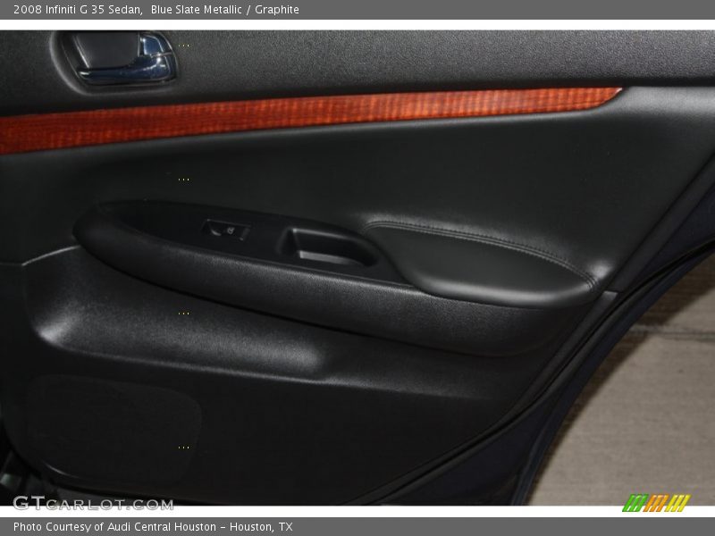 Blue Slate Metallic / Graphite 2008 Infiniti G 35 Sedan