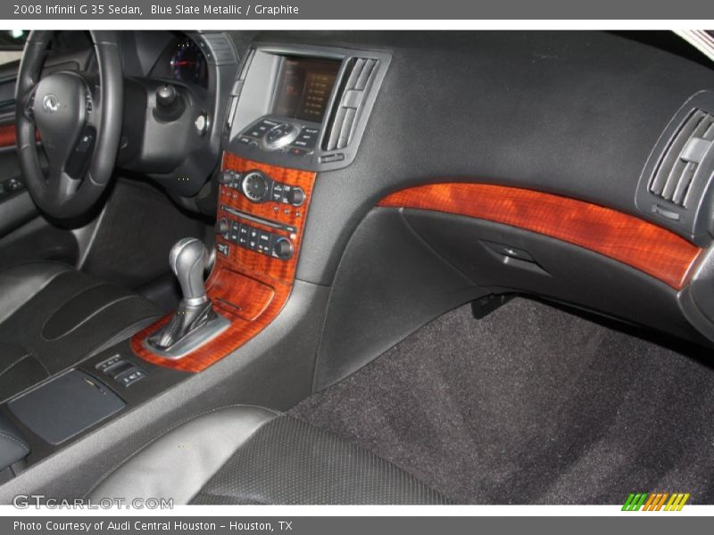 Blue Slate Metallic / Graphite 2008 Infiniti G 35 Sedan