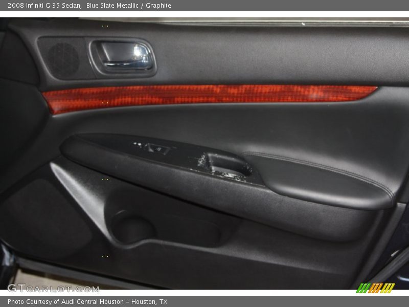 Blue Slate Metallic / Graphite 2008 Infiniti G 35 Sedan
