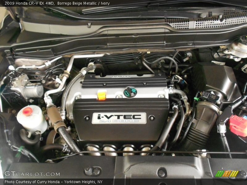 Borrego Beige Metallic / Ivory 2009 Honda CR-V EX 4WD